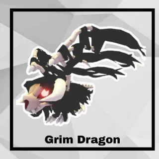 🖤🐉 No-Pot Grim Dragon | Legendary & Rare! 🔥✨
