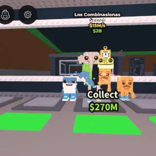 Los Combinasionas ⚡ 15m/s Brainrot 🤑🔥