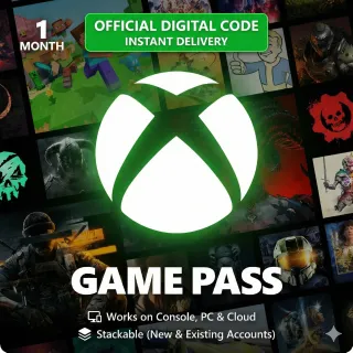 Xbox Game Pass 1-month