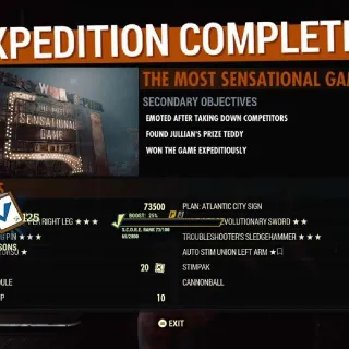 1 Hour Back To Back Expeditions/Scoreboard/XP Boost