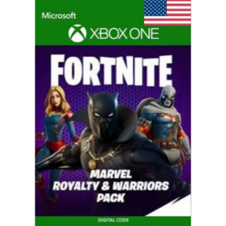 Fortnite: Marvel Royalty & Warriors Pack