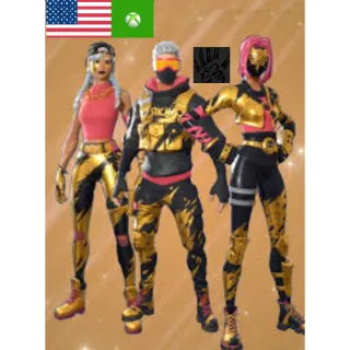 Fortnite - Golden Tactical Pack
