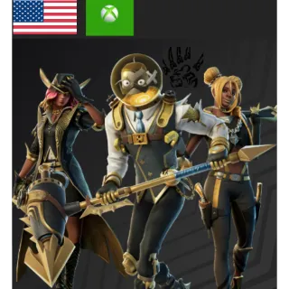 Fortnite Gilded Elites Pack // United States - US // Xbox One - Xbox Series X|S // Code (Key) //