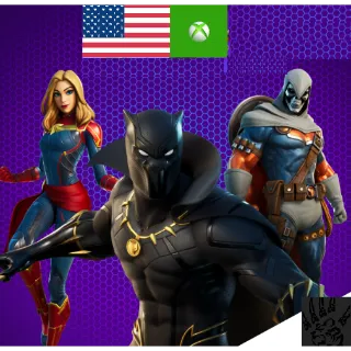 Fortnite: Marvel Royalty & Warriors Pack // United States - US // Xbox One - Xbox Series X|S // Code (Key) //