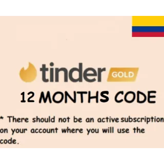 Tinder Gold - 12 Months