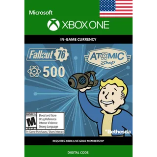 Fallout 76: 500 Atoms 