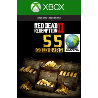 Red Dead Redemption 2 - 55 Gold Bars