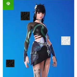 Fortnite Sapphire Hagiri Pack