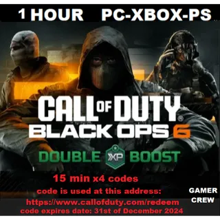 COD: Black Ops 6 DOUBLE XP