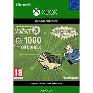 Fallout 76: 1100 Atoms