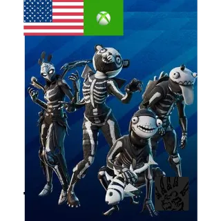 Fortnite - Skull Squad Pack // United States - US // Xbox One - Xbox Series X|S // Code (Key) //