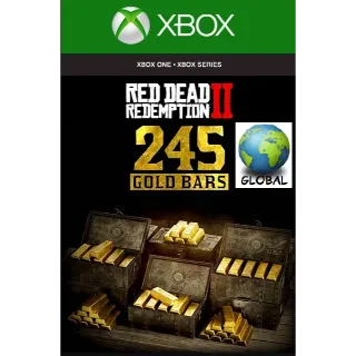 Red Dead Redemption 2 - 245 Gold Bars