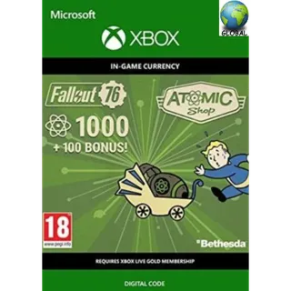 Fallout 76: 1100 Atoms