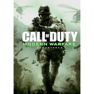 Call Of Duty: Modern Warfare Remastered