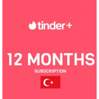 Tinder Plus - 12 Months