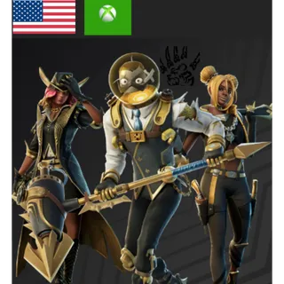 Fortnite Gilded Elites Pack // United States - US // Xbox One - Xbox Series X|S // Code (Key) //