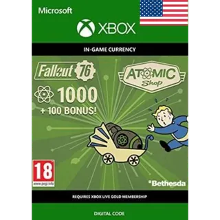 Fallout 76: 1100 Atoms