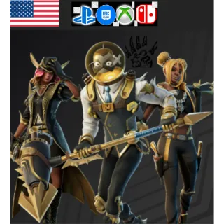 Fortnite Gilded Elites Pack