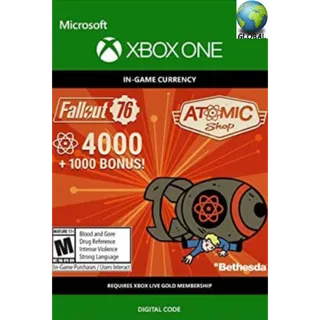 Fallout 76: 5000 Atoms