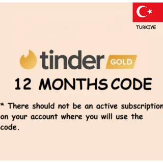 Tinder Gold - 12 Months