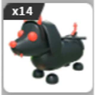 14x No Potion Evil Dachshund