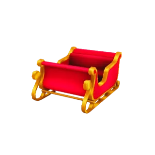 my restaurant santa sleigh x36