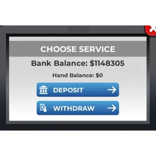 Blockspin 1M-1.3M acc Fishing Lv.70