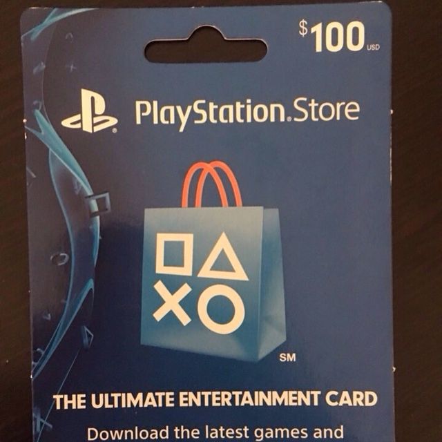 100 gift card ps4