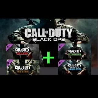 Call of Duty: Black Ops with all Expansions