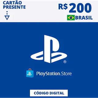 R$200.00 BRL PlayStation Store
