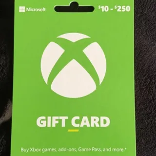 $100 xbox gift card