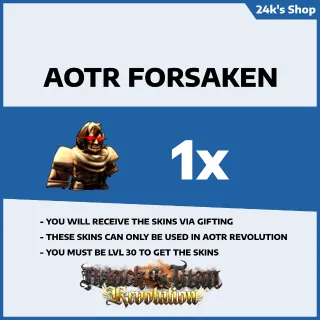 AOT:R | 1x Forsaken Skin