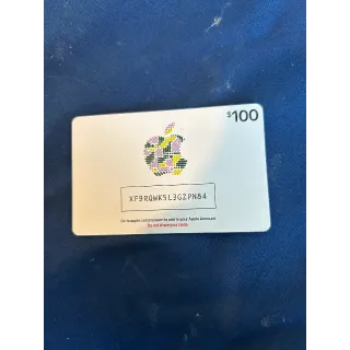 $100.00 USD Apple