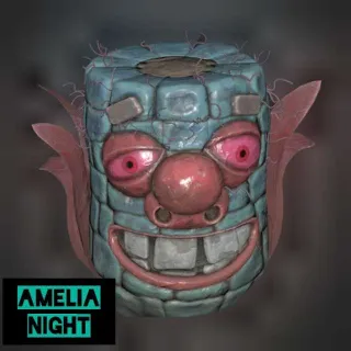 GLOWING CORN COB MASK