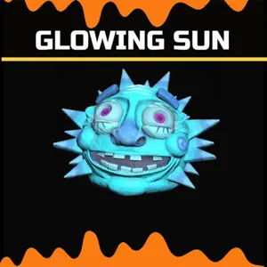 glowing sun