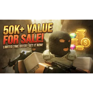 Roblox Counter Blox - 50k Value!!