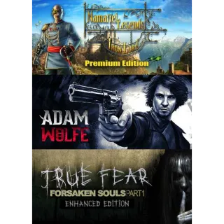 3 Hidden Objects Games Bundle [2*Steam + 1*GOG]