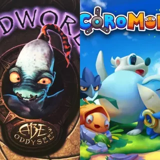2 games Coromon + Oddworld: Abe's Oddysee