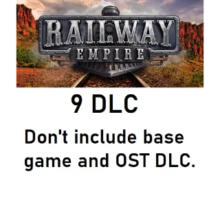 Railway Empire 9 DLC (without base game)