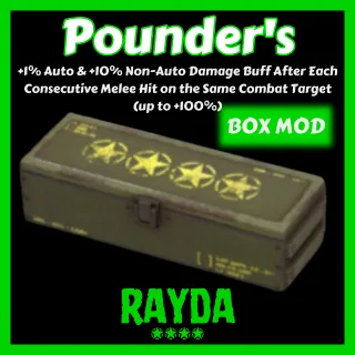 POUNDERS BOX MOD ****