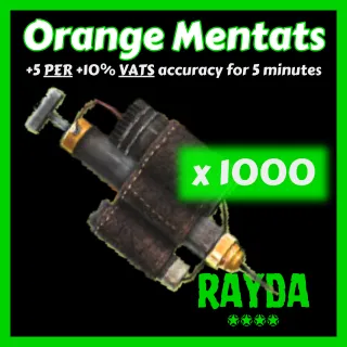 1K ORANGE MENTATS