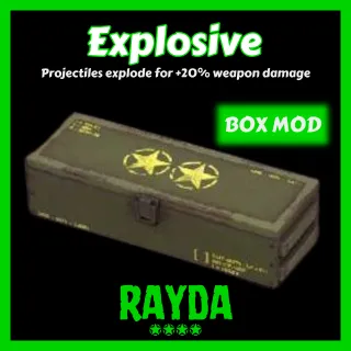 5 X EXPLOSIVE BOX MODS *