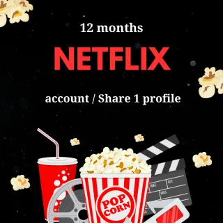 netflix 12 months premium 4k 