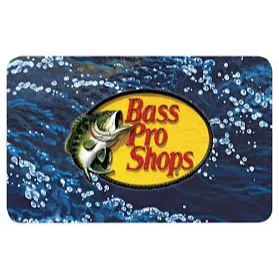 $25.00 USD Bass Pro Shops E Gift Card