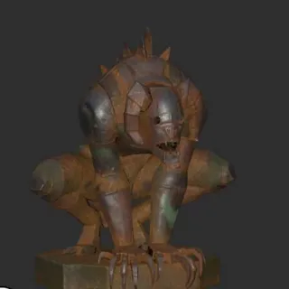 Large Deathclaw Gargoyle