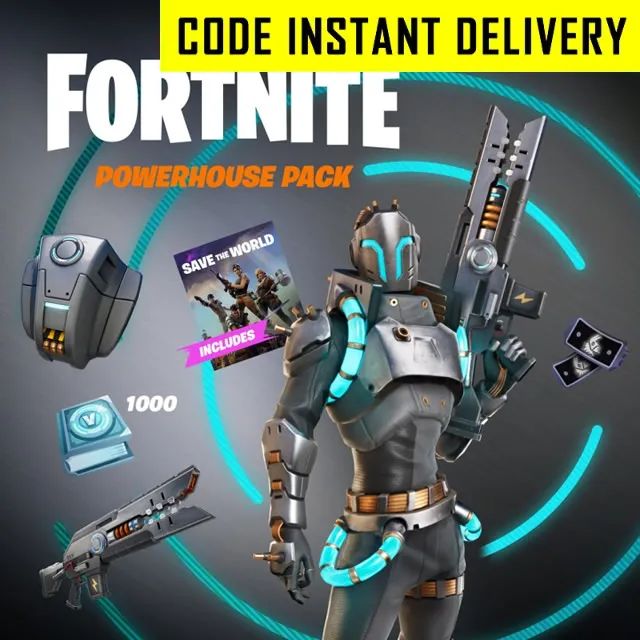 🔑 Fortnite Powerhouse Pack [𝐈𝐍𝐒𝐓𝐀𝐍𝐓] XBOX CODE - Xbox Gift Card Gift ...