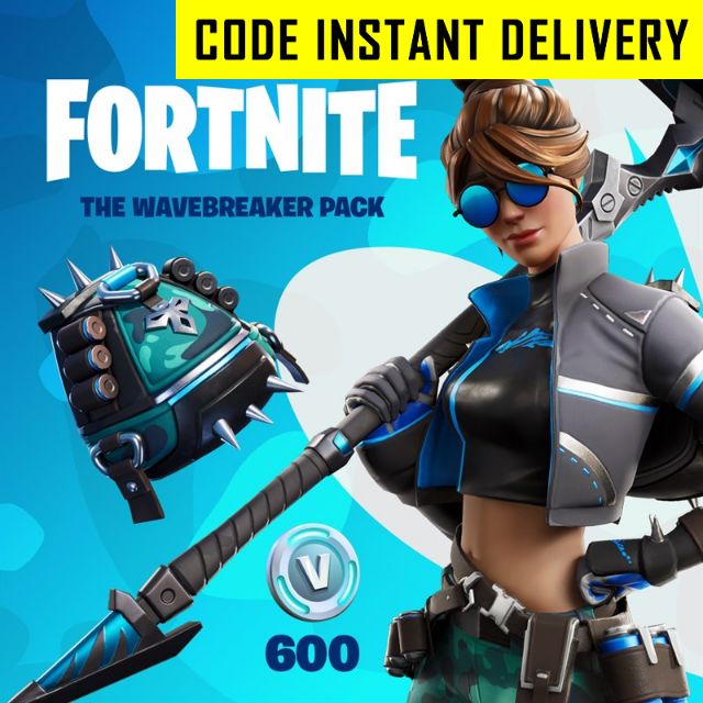 🔑 Fortnite Wavebreaker Pack +600 vbucks [𝐈𝐍𝐒𝐓𝐀𝐍𝐓] - Other - Gameflip