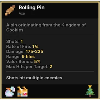 ROLLING PIN PIXEL QUEST LEGENDARY