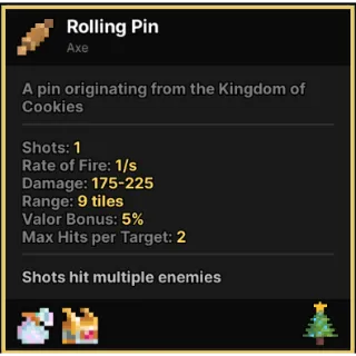 ROLLING PIN PIXEL QUEST LEGENDARY