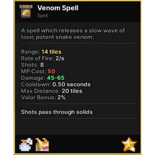 VENOM SPELL PIXEL QUEST LEGENDARY